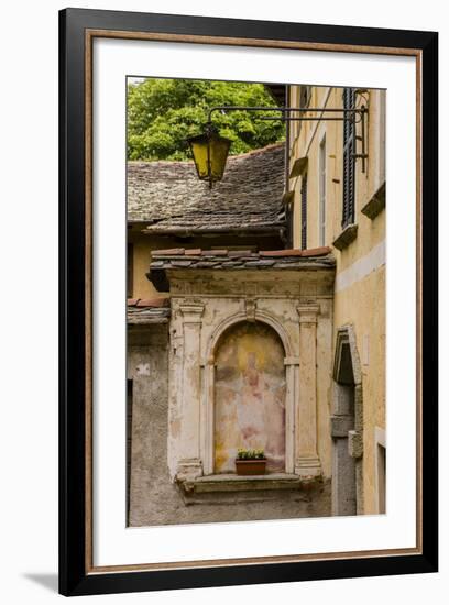 Cityscape. Orta San Giulio. Piedmont, Italy-Tom Norring-Framed Photographic Print