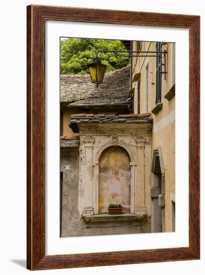 Cityscape. Orta San Giulio. Piedmont, Italy-Tom Norring-Framed Photographic Print