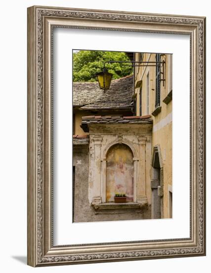 Cityscape. Orta San Giulio. Piedmont, Italy-Tom Norring-Framed Photographic Print