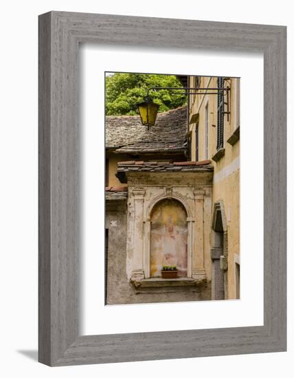 Cityscape. Orta San Giulio. Piedmont, Italy-Tom Norring-Framed Photographic Print