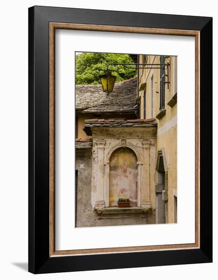 Cityscape. Orta San Giulio. Piedmont, Italy-Tom Norring-Framed Photographic Print