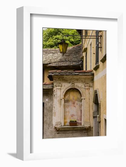 Cityscape. Orta San Giulio. Piedmont, Italy-Tom Norring-Framed Photographic Print