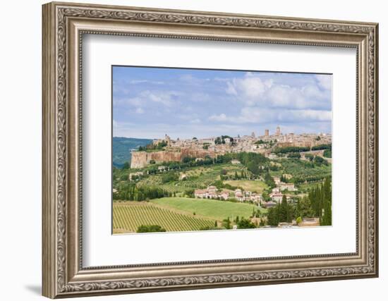 Cityscape, Orvieto, Umbria, Italy-Nico Tondini-Framed Photographic Print