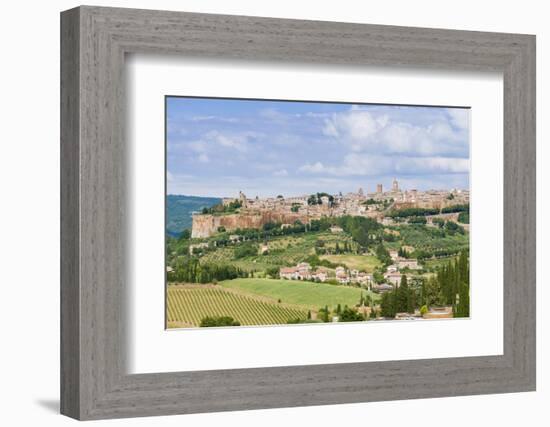 Cityscape, Orvieto, Umbria, Italy-Nico Tondini-Framed Photographic Print