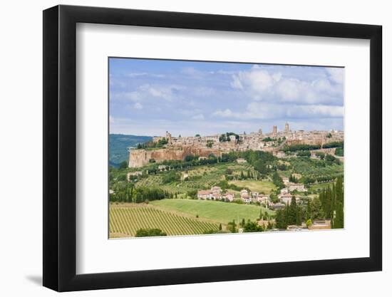 Cityscape, Orvieto, Umbria, Italy-Nico Tondini-Framed Photographic Print