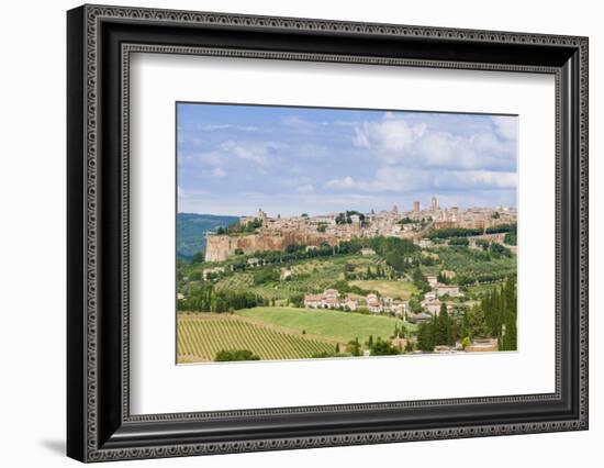 Cityscape, Orvieto, Umbria, Italy-Nico Tondini-Framed Photographic Print