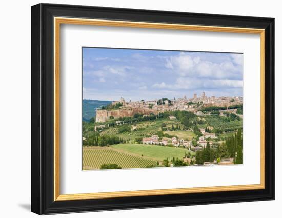 Cityscape, Orvieto, Umbria, Italy-Nico Tondini-Framed Photographic Print