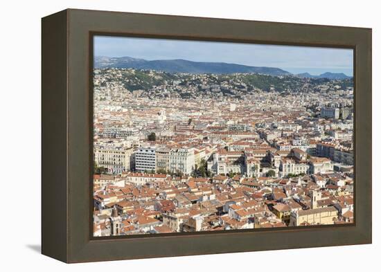 Cityscape Skyline View over the City of Nice, French Riviera-Chris Hepburn-Framed Premier Image Canvas