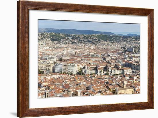 Cityscape Skyline View over the City of Nice, French Riviera-Chris Hepburn-Framed Photographic Print