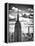 Cityscape Skyscraper, Empire State Building and One World Trade Center, Manhattan, NYC-Philippe Hugonnard-Framed Premier Image Canvas