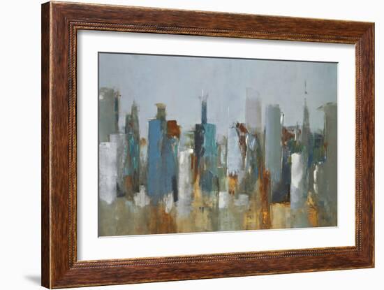 Cityscape-Lisa Ridgers-Framed Art Print