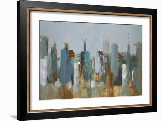 Cityscape-Lisa Ridgers-Framed Art Print