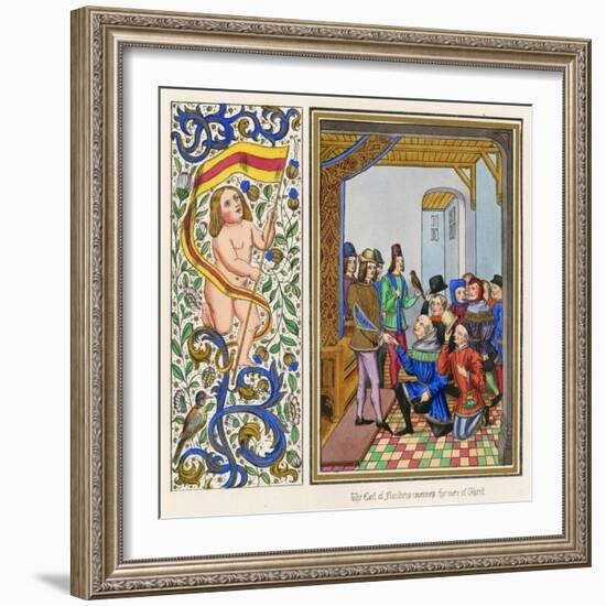 Citzens of Ghent-null-Framed Art Print