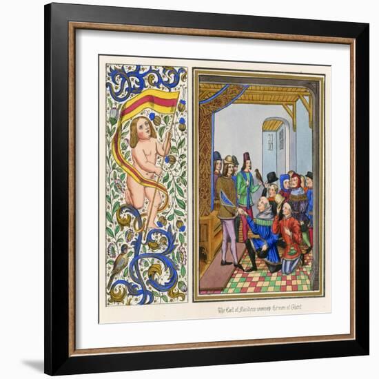 Citzens of Ghent-null-Framed Art Print