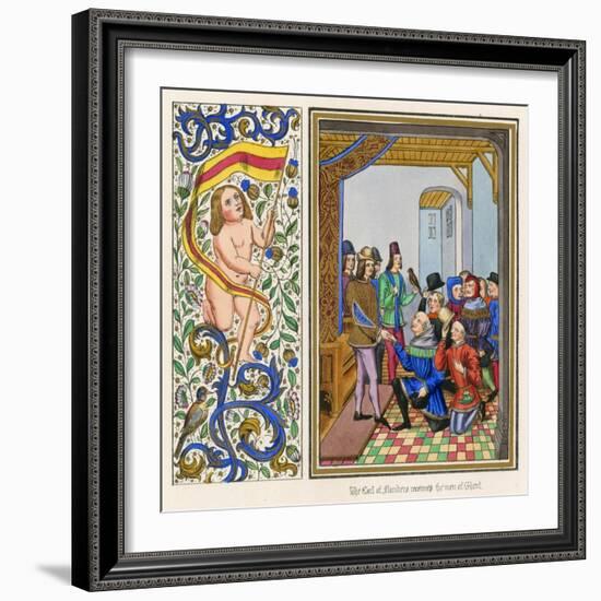 Citzens of Ghent-null-Framed Art Print