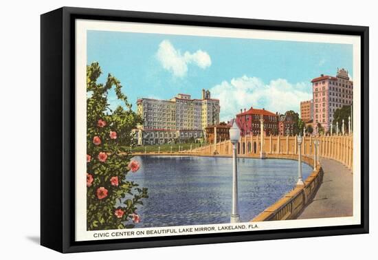 Civic Center, Lakeland, Florida-null-Framed Stretched Canvas