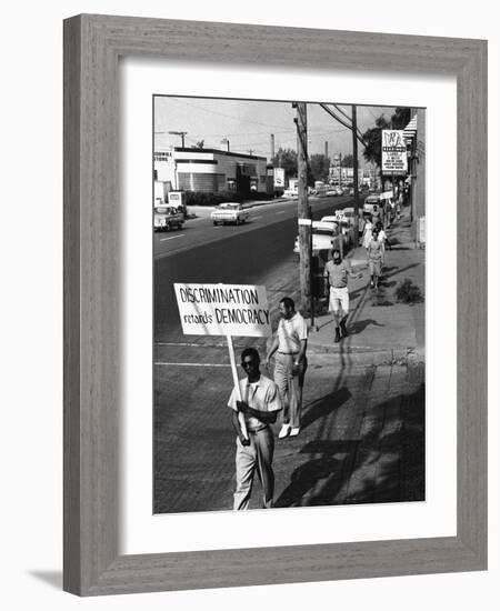 Civil Rights Demonstrations 1961-PD-Framed Photographic Print