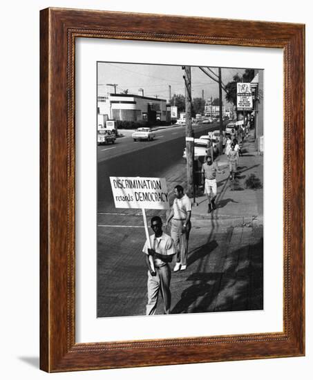 Civil Rights Demonstrations 1961-PD-Framed Photographic Print