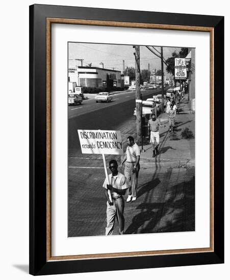 Civil Rights Demonstrations 1961-PD-Framed Photographic Print