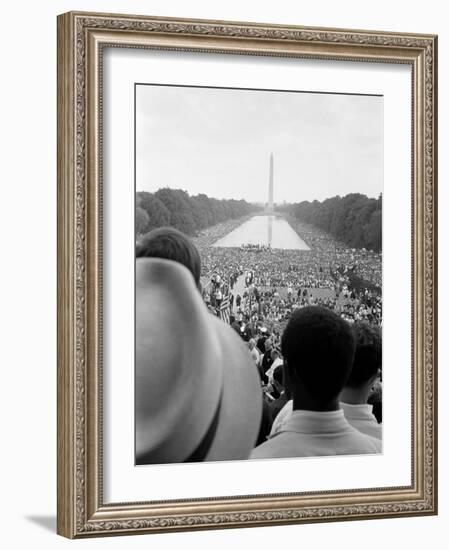 Civil Rights March on Washington D.C.-Warren K^ Leffler-Framed Photo