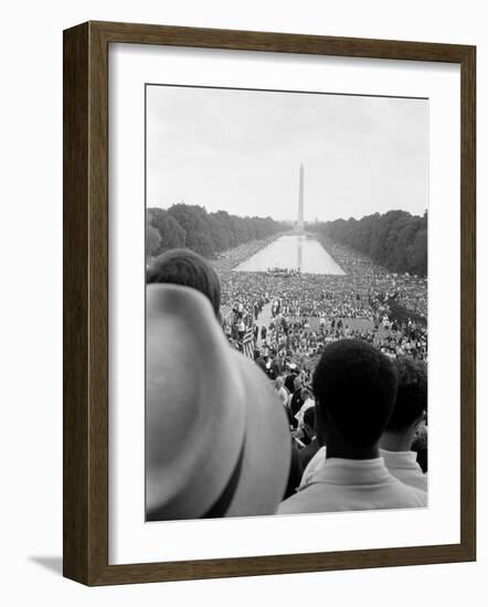 Civil Rights March on Washington D.C.-Warren K^ Leffler-Framed Photo