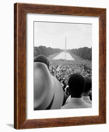 Civil Rights March on Washington D.C.-Warren K^ Leffler-Framed Photo