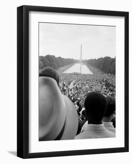 Civil Rights March on Washington D.C.-Warren K^ Leffler-Framed Photo