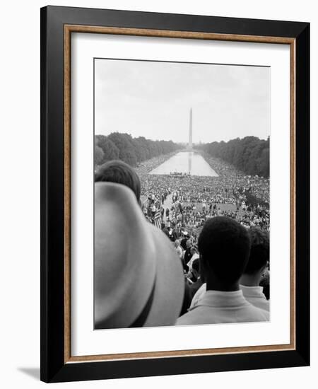 Civil Rights March on Washington D.C.-Warren K^ Leffler-Framed Photo