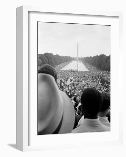 Civil Rights March on Washington D.C.-Warren K^ Leffler-Framed Photo