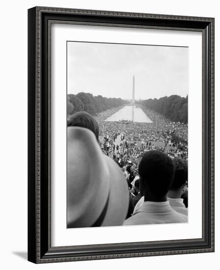 Civil Rights March on Washington D.C.-Warren K^ Leffler-Framed Photo