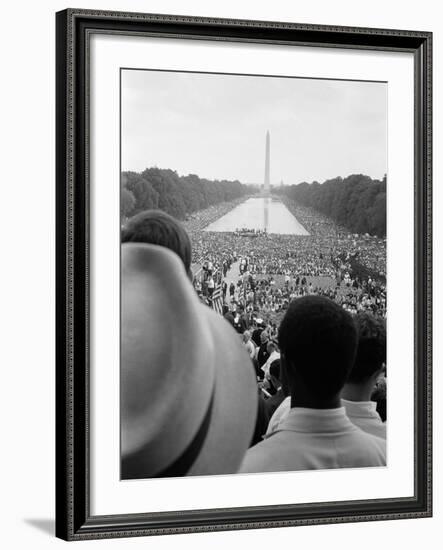 Civil Rights March on Washington, D.C.-Warren K^ Leffler-Framed Photo