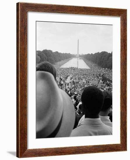 Civil Rights March on Washington, D.C.-Warren K^ Leffler-Framed Photo