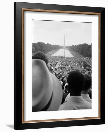 Civil Rights March on Washington, D.C.-Warren K^ Leffler-Framed Photo