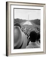 Civil Rights March on Washington, D.C.-Warren K^ Leffler-Framed Photo