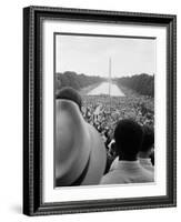 Civil Rights March on Washington, D.C.-Warren K^ Leffler-Framed Photo