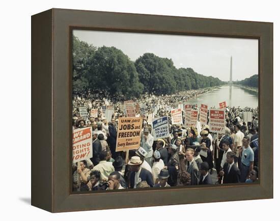 Civil Rights Washington March 1963-Associated Press-Framed Premier Image Canvas