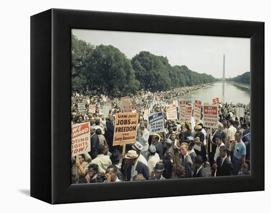 Civil Rights Washington March 1963-Associated Press-Framed Premier Image Canvas