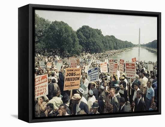 Civil Rights Washington March 1963-Associated Press-Framed Premier Image Canvas