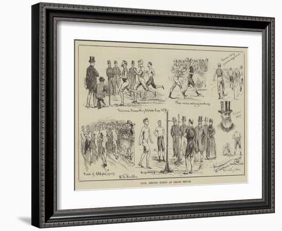 Civil Service Sports at Lillie Bridge-S.t. Dadd-Framed Giclee Print