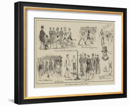 Civil Service Sports at Lillie Bridge-S.t. Dadd-Framed Giclee Print