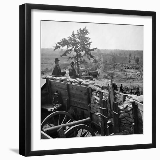 Civil War: Atlanta, 1864-George N. Barnard-Framed Photographic Print