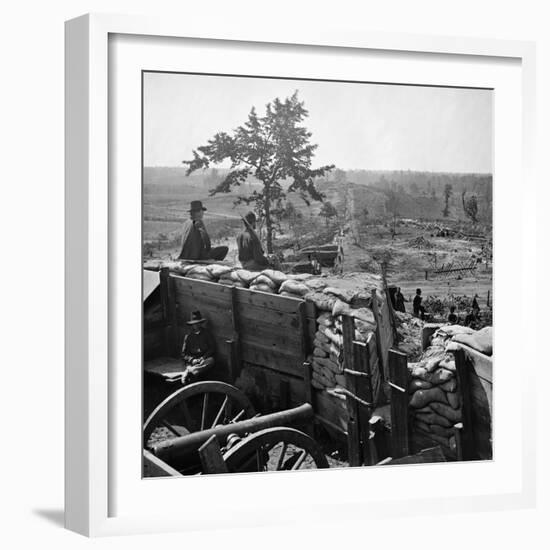 Civil War: Atlanta, 1864-George N. Barnard-Framed Photographic Print