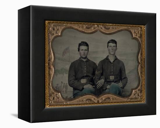 Civil War Brothers in Arms-null-Framed Premier Image Canvas