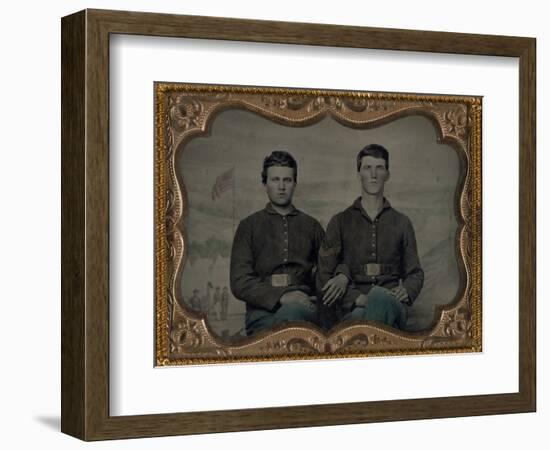 Civil War Brothers in Arms-null-Framed Giclee Print