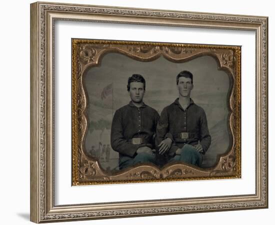 Civil War Brothers in Arms-null-Framed Giclee Print