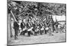 Civil War Drum Corps-null-Mounted Art Print