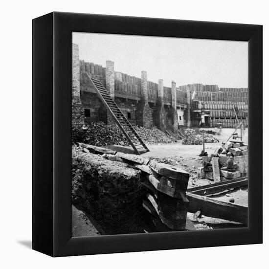 Civil War: Fort Sumter-Mathew Brady-Framed Premier Image Canvas