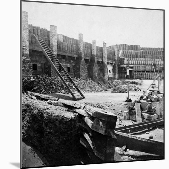 Civil War: Fort Sumter-Mathew Brady-Mounted Photographic Print