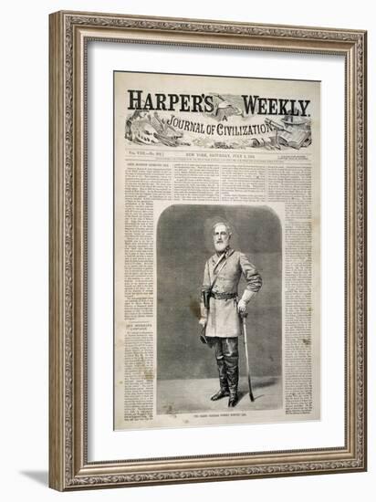 Civil War: Front Page, 1864-null-Framed Giclee Print