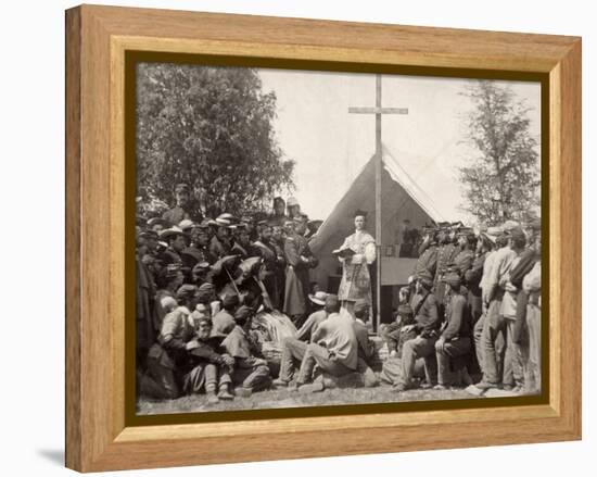 Civil War: Mass, 1861-null-Framed Premier Image Canvas